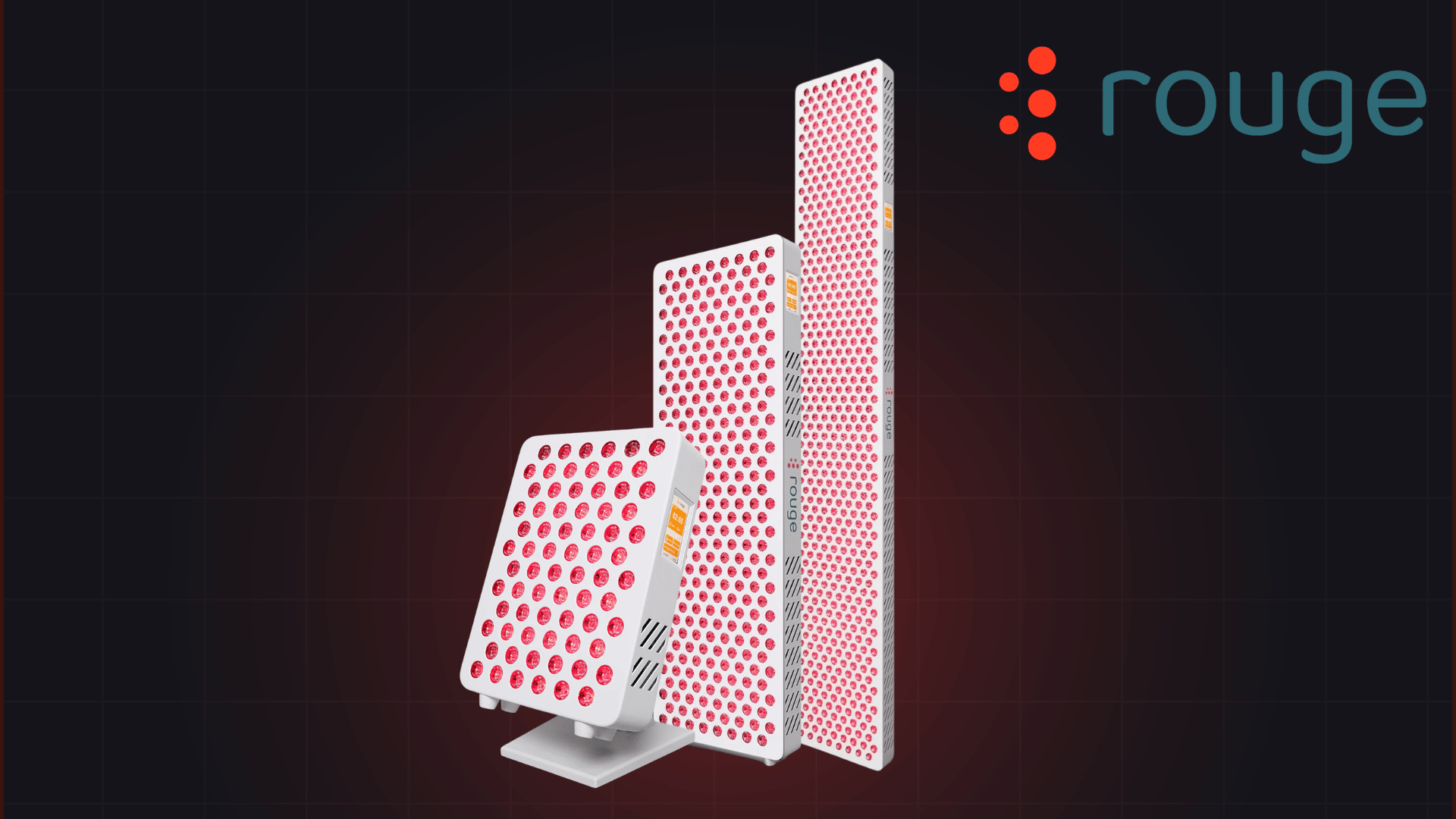 Rouge red light therapy panel for pain relief