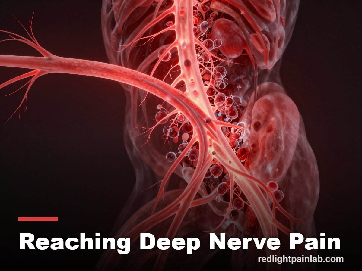 How red light reaches deep to the sciatic nerve